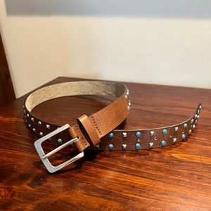 Womens Size M Fossil leather belt